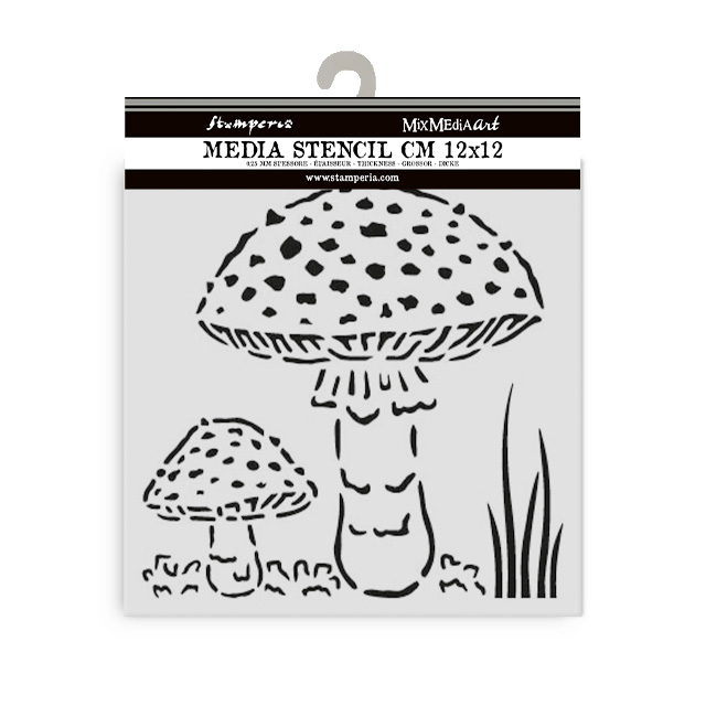 KSTDS59_1A ΠΡΌΤΥΠΟ STAMPERIA WHISPERING WOODS 12 X 12 CM - KSTDS - 59 - Εικόνα 1