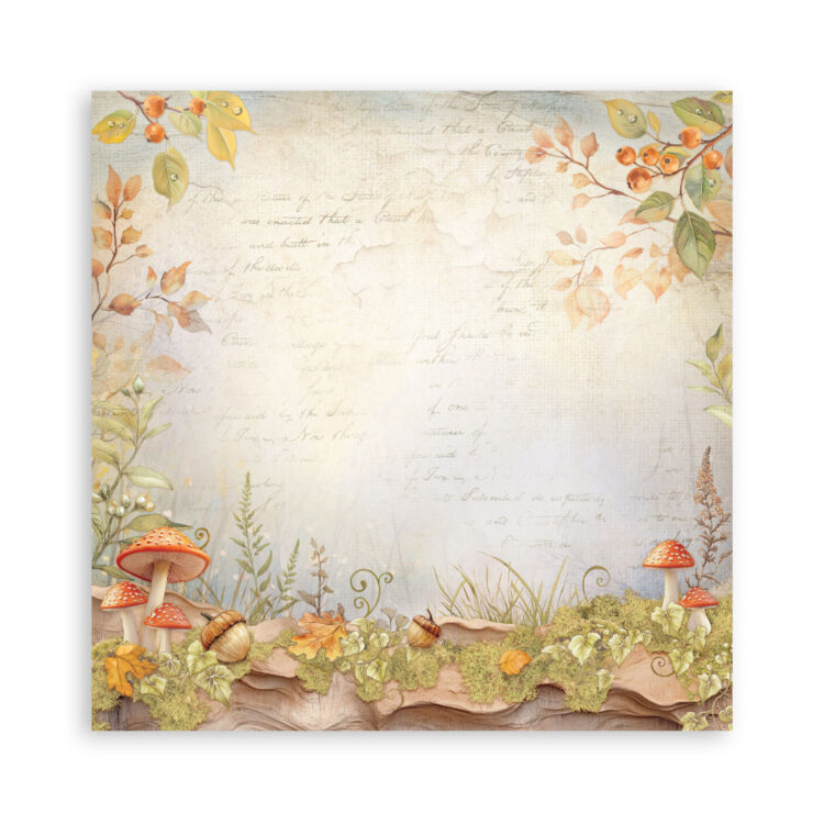 ΜΠΛΟΚ STAMPERIA WHISPERING WOODS 30.5/30.5 CM - SBBXLB29 - Εικόνα 14