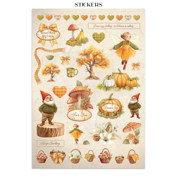 STAMPERIA WHISPERING WOODS JUNK JOURNAL - SBJK04 - Εικόνα 38