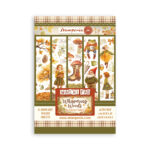 STAMPERIA WHISPERING WOODS WASHI PAD 8 ΦΥΛΛΟ A5 - SBW24