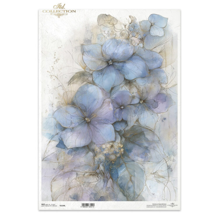 ITD COLLECTION ΝΤΕΚΟΥΠΆΖ ΡΥΖΌΧΑΡΤΟ A3 - R1539L - Εικόνα 1