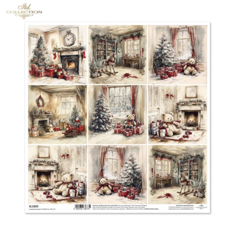 182008 ITD COLLECTION DESIGNER ΧΑΡΤΟΝΙ 31/32 - SL1820 - Εικόνα 1