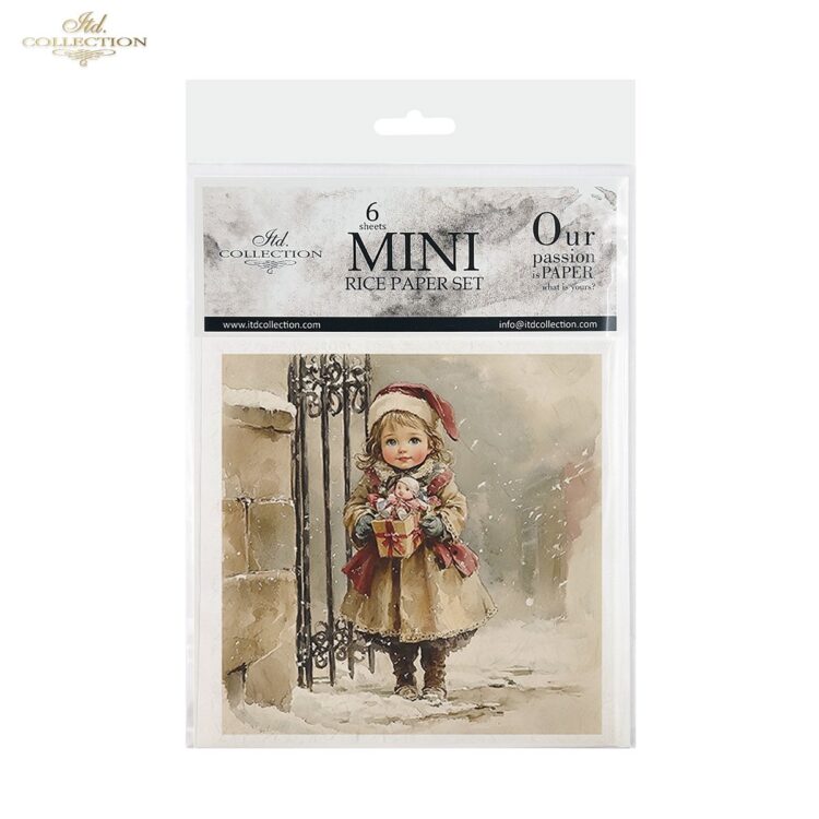 RSM184 ITD COLLECTION MINI ΡΥΖΌΧΑΡΤΟ K-CT 6ΤΜΧ 14.8X14.8CM - RSM184 - Εικόνα 1