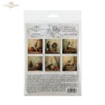 ITD COLLECTION MINI ΡΙΖΟΧΑΡΤΟ K-CT 6ΤΜΧ 14.8X14.8CM - RSM198 - Εικόνα 2