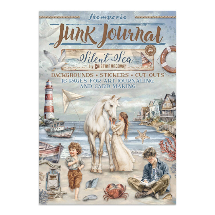 130028 STAMPERIA SILENT SEA JUNK JOURNAL - SBJK13 - Εικόνα 1