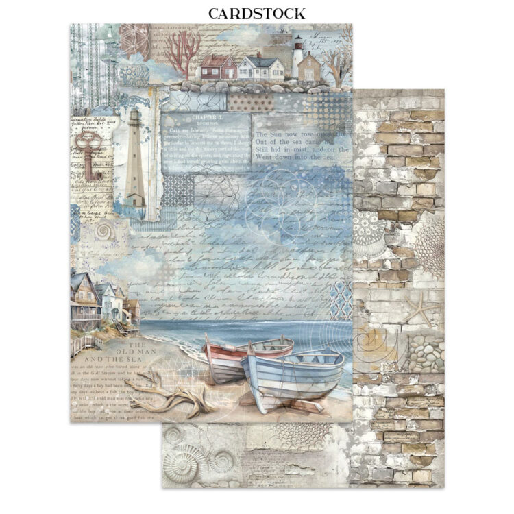 STAMPERIA SILENT SEA JUNK JOURNAL - SBJK13 - Εικόνα 7
