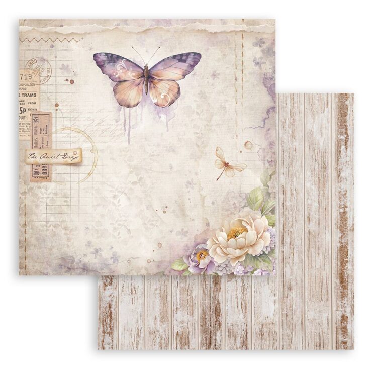 STAMPERIA QUIET DAYS BLOCK 30.5/30.5 CM - SBBL178 - Εικόνα 5