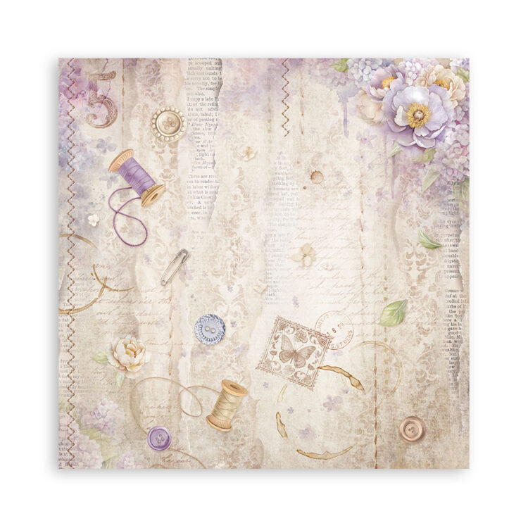 STAMPERIA QUIET DAYS BLOCK 20.3/20.3 CM -SBBSXB19 - Εικόνα 4