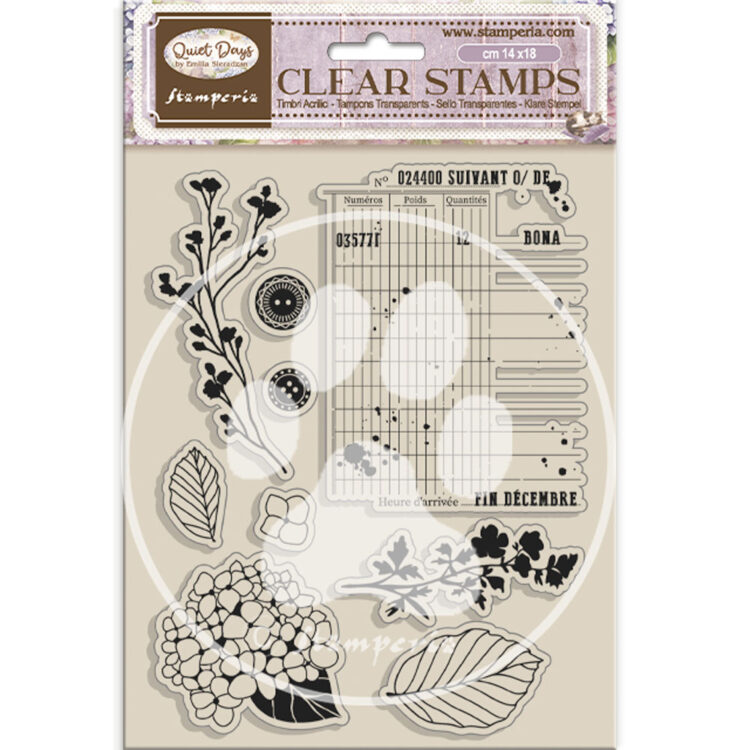 229004 STAMPERIA QUIET DAYS ΣΦΡΑΓΙΔΑ 14/18CM WTK229 - Εικόνα 1