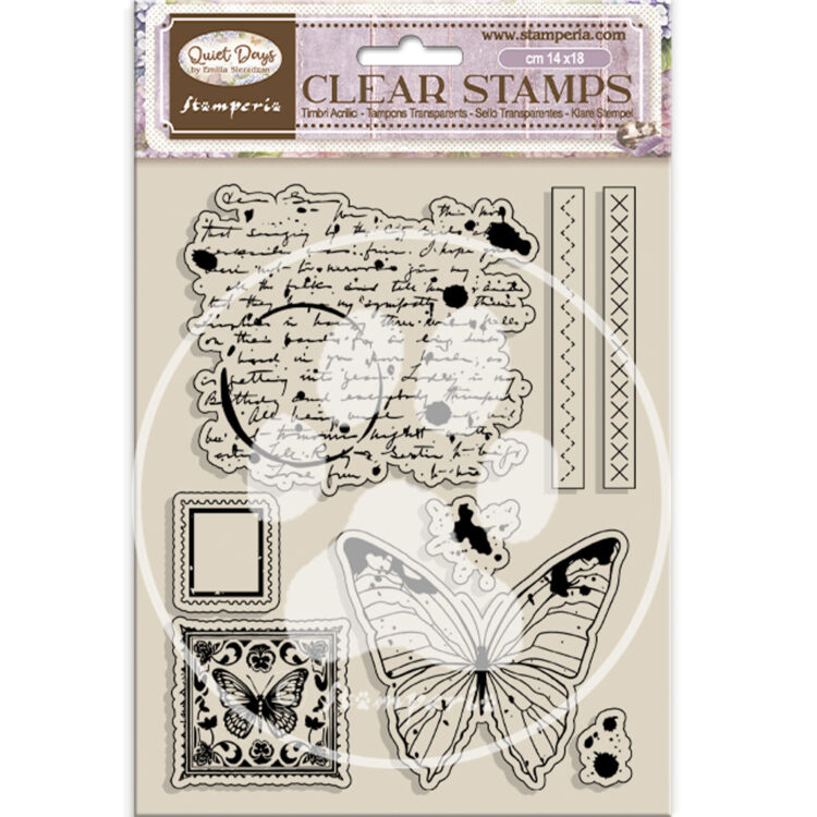 230018 STAMPERIA QUIET DAYS ΣΦΡΑΓΙΔΑ 14/18CM WTK230 - Εικόνα 1