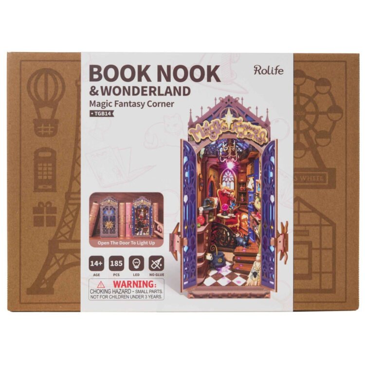 ROBOTIME 3D ΞΎΛΙΝΟ ΠΑΖΛ MAGIC FANTASY CORNE 185 ΤΕΜΆΧΙΑ TGB14 - Εικόνα 2