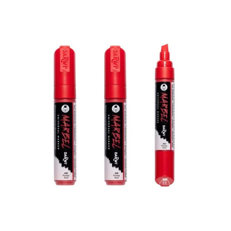 ΜΑΡΚΑΔΌΡΟΣ MARBEL ΑΚΡΥΛΙΚΌΣ 12 MM - POPPY RED 480 - Εικόνα 4