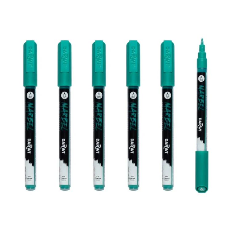 ΜΑΡΚΑΔΌΡΟΣ MARBEL ΑΚΡΥΛΙΚΌΣ 0.7 MM - PEACOCK GREEN 610 - Εικόνα 4