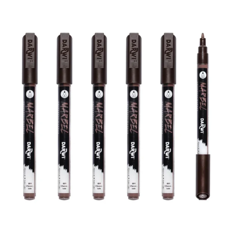 ΜΑΡΚΑΔΟΡΟΣ ΑΚΡΥΛΙΚΟΣ MARBEL 2 MM - CHOCOLATE 801 - Εικόνα 2