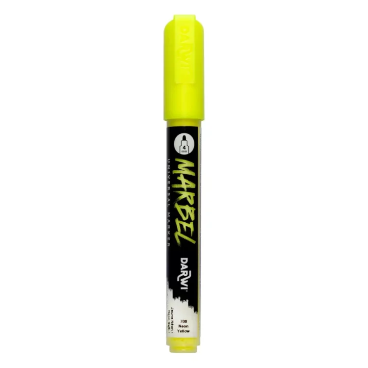 ΜΑΡΚΑΔΟΡΟΣ MARBEL ΑΚΡΥΛΙΚΟΣ 4 MM - NEON YELLOW 708 - Εικόνα 1