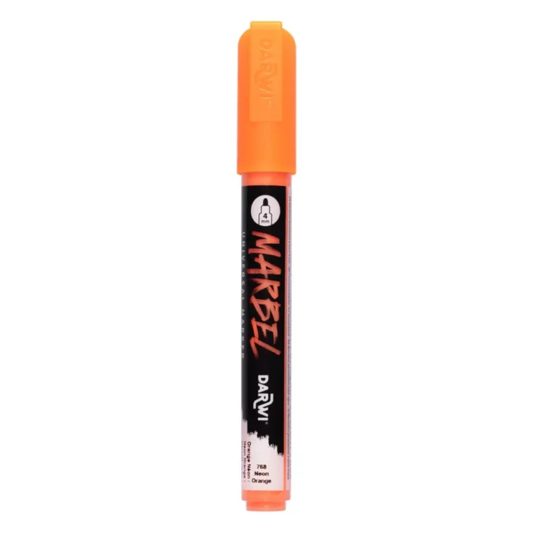 246768 1 MARBEL ΑΚΡΥΛΙΚΟΣ ΜΑΡΚΑΔΟΡΟΣ 4 MM - NEON ORANGE 768 - Εικόνα 1