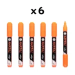 MARBEL ΑΚΡΥΛΙΚΟΣ ΜΑΡΚΑΔΟΡΟΣ 4 MM - NEON ORANGE 768 - Εικόνα 2
