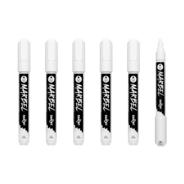 ΜΑΡΚΑΔΌΡΟΣ ΑΚΡΥΛΙΚΌΣ MARBEL 6 MM - ΛΕΥΚΌΣ 010 - Εικόνα 3