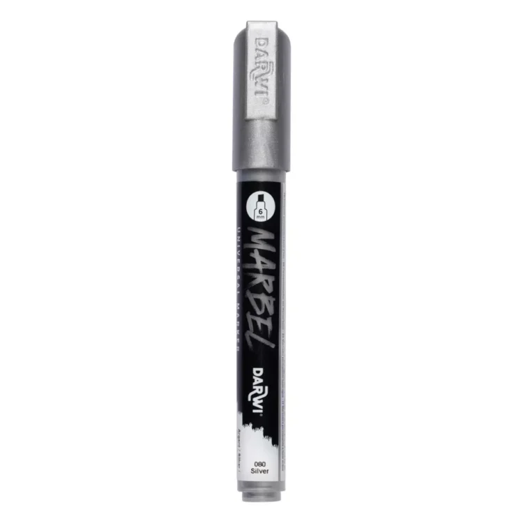 366080 1 ΜΑΡΚΑΔΟΡΟΣ ΜΑΡΚΑΔΟΡΟΣ ΑΚΡΥΛΙΚΟΣ MARBEL 6 MM - ΑΣΗΜΙ 080 - Εικόνα 1