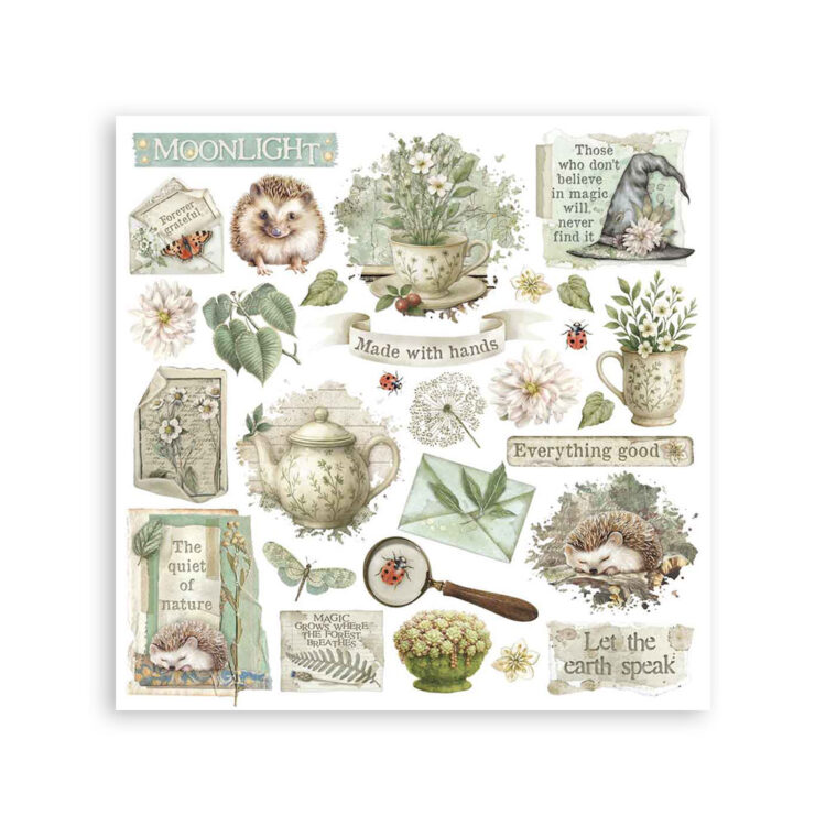 STAMPERIA HERBARIUM ΤΡΊΨΙΜΟ ΣΤΟ ΚΙΤ DFLRBX02 - Εικόνα 2