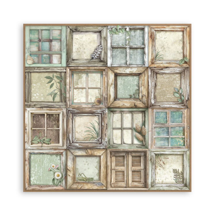 STAMPERIA HERBARIUM BLOCK 30.5/30.5 CM - SBBL179 - Εικόνα 14