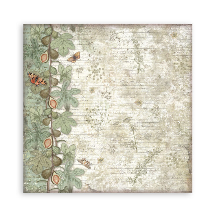 STAMPERIA HERBARIUM BLOCK 30.5/30.5 CM - SBBL179 - Εικόνα 43
