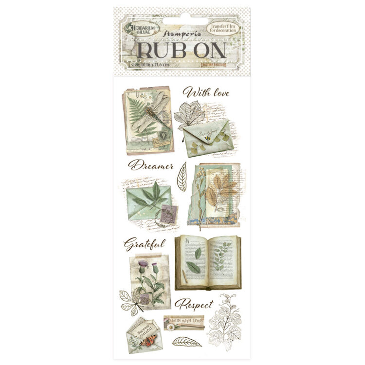 full_DFLRB210_1 STAMPERIA HERBARIUM ΤΡΊΨΙΜΟ 10,16/21,6CM - DFLRB210 - Εικόνα 1