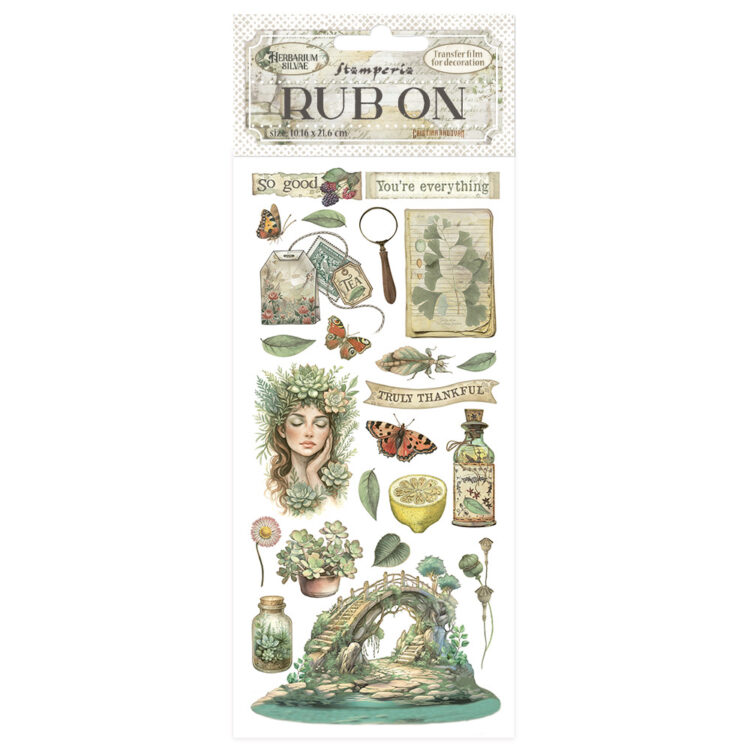full_DFLRB211_1 STAMPERIA HERBARIUM ΤΡΊΨΙΜΟ 10,16/21,6CM - DFLRB211 - Εικόνα 1
