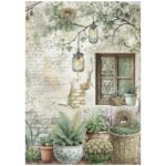STAMPERIA HERBARIUM DECOUPAGE ΡΙΖΟΧΑΡΤΟΧΑΡΤΟ Α4 - DFSA41077