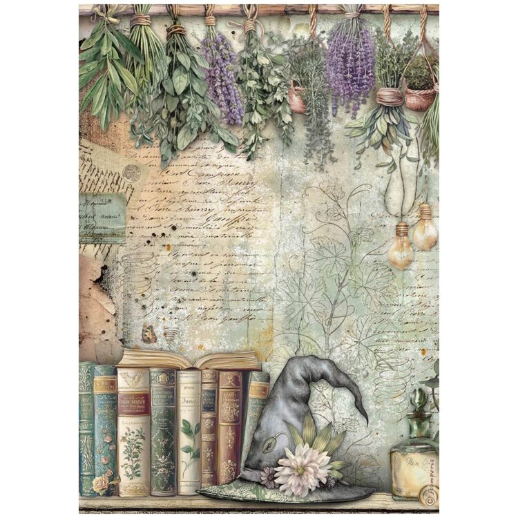 full_DFSA41081_1 STAMPERIA HERBARIUM DECOUPAGE ΡΙΖΟΧΑΡΤΟ A4 - DFSA41081 - Εικόνα 1