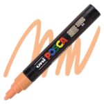 POSCA ΑΚΡΥΛΙΚΌΣ ΜΑΡΚΑΔΌΡΟΣ PC-5M, 1.8-2.5 MM - ΑΝΟΙΧΤΌ ΠΟΡΤΟΚΑΛΊ
