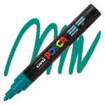 POSCA ΑΚΡΥΛΙΚΌΣ ΜΑΡΚΑΔΌΡΟΣ PC-5M, 1.8-2.5 MM - ΣΜΑΡΑΓΔΈΝΙΟ ΠΡΆΣΙΝΟ