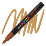 POSCA ΑΚΡΥΛΙΚΌΣ ΜΑΡΚΑΔΌΡΟΣ PC-3M, 0.9-1.3 MM - BRONZE