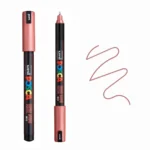 POSCA ΑΚΡΥΛΙΚΌΣ ΜΑΡΚΑΔΌΡΟΣ PC-1MR, 0.7 MM - ΜΕΤΑΛΛΙΚΌ ΚΌΚΚΙΝΟ