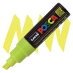 POSCA ΑΚΡΥΛΙΚΌΣ ΜΑΡΚΑΔΌΡΟΣ PC-8K, 8 MM - ΚΊΤΡΙΝΟ ΦΘΟΡΊΖΟΝ
