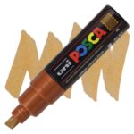 POSCA ΑΚΡΥΛΙΚΌΣ ΜΑΡΚΑΔΌΡΟΣ PC-8K, 8 MM - BRONZE