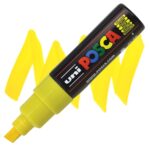 POSCA ΑΚΡΥΛΙΚΌΣ ΜΑΡΚΑΔΌΡΟΣ PC-8K, 8 MM - ΚΊΤΡΙΝΟ