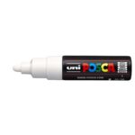 POSCA ΑΚΡΥΛΙΚΌΣ ΜΑΡΚΑΔΌΡΟΣ PC-7M, 4.5-5.5 MM - ΛΕΥΚΌ