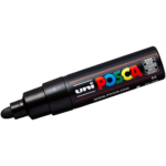 POSCA ΑΚΡΥΛΙΚΌΣ ΜΑΡΚΑΔΌΡΟΣ PC-7M, 4.5-5.5 MM - ΜΑΎΡΟΣ