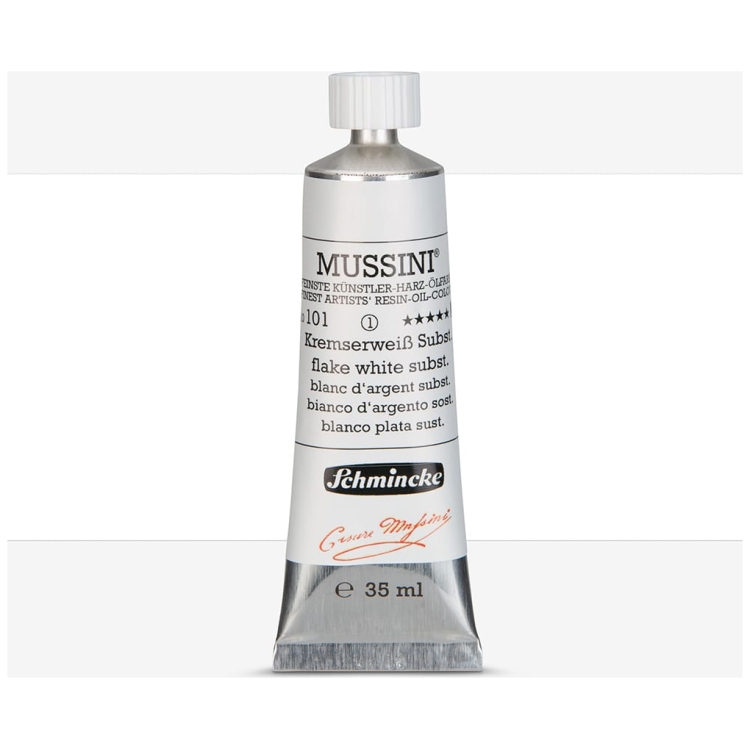 395101 SCHMINCKE ΛΑΔΟΜΠΟΓΙΆ 35 ML MUSSINI FLAKE ΛΕΥΚΌ ΥΠΟΣΤ. - Εικόνα 1