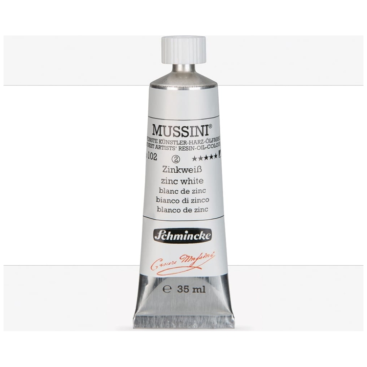 SCHMINCKE ΛΑΔΟΜΠΟΓΙΑ 35 ML MUSSIN ZINC WHITE - Εικόνα 1