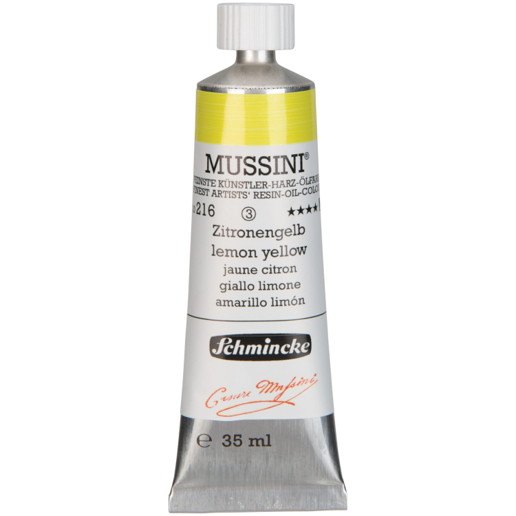 4012380000408 SCHMINCKE ΛΑΔΟΜΠΟΓΙΆ 35 ML MUSSINI ΚΊΤΡΙΝΟ ΛΕΜΌΝΙ - Εικόνα 1