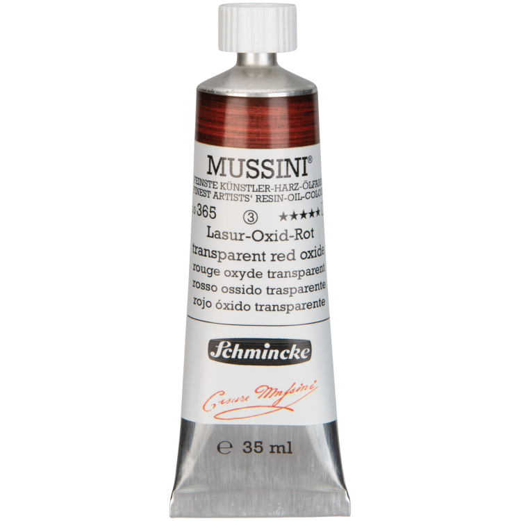 4012380001627 SCHMINCKE ΛΑΔΟΜΠΟΓΙΑ 35 ML MUSSINI ΔΙΑΦΑΝΟ ΚΟΚΚΙΝΟ ΟΞΕΙΔΙΟ - Εικόνα 1