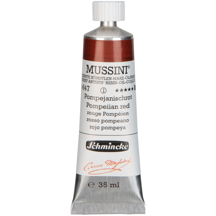 SCHMINCKE ΛΑΔΟΜΠΟΓΙΆ 35 ML MUSSINI POMPEIIAN RED - Εικόνα 1