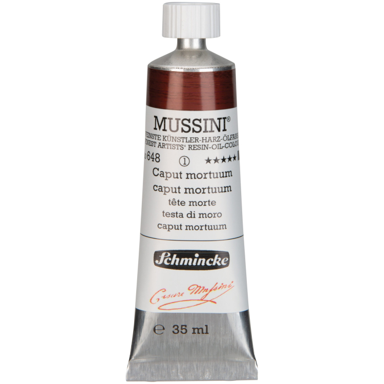 4012380003010 SCHMINCKE ΛΑΔΟΜΠΟΓΙΑ 35 ML MUSSINI CAPUT MORTUUM - Εικόνα 1