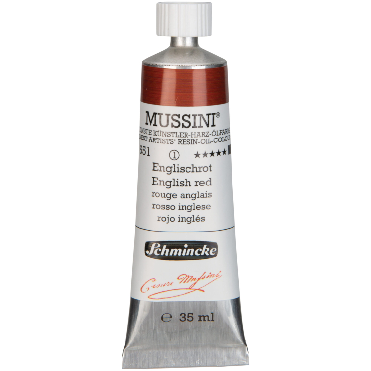 SCHMINCKE ΛΑΔΟΜΠΟΓΙΆ 35 ML MUSSINI ENGLISH RED - Εικόνα 1