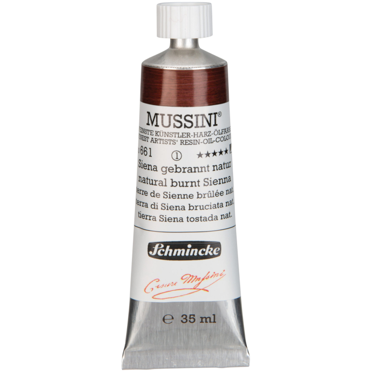 4012380003379 SCHMINCKE ΛΑΔΟΜΠΟΓΙΑ 35 ML MUSSINI ΦΥΣΙΚΗ ΚΑΜΕΝΗ ΣΙΕΝΝΑ - Εικόνα 1