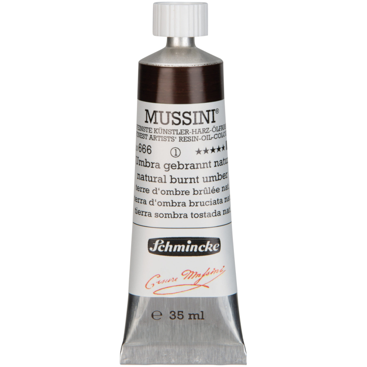 4012380003539 SCHMINCKE ΛΑΔΟΜΠΟΓΙΑ 35 ML MUSSINI ΦΥΣΙΚΟ ΚΑΜΕΝΟ UMBER - Εικόνα 1
