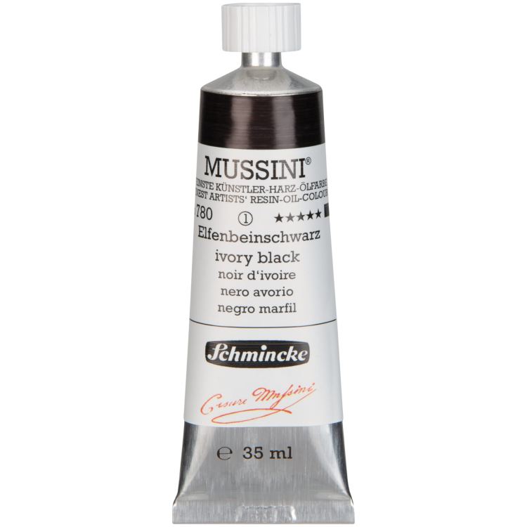 4012380003683 SCHMINCKE ΛΑΔΟΜΠΟΓΙΆ 35 ML MUSSINI IVORY ΜΑΎΡΟ - Εικόνα 1