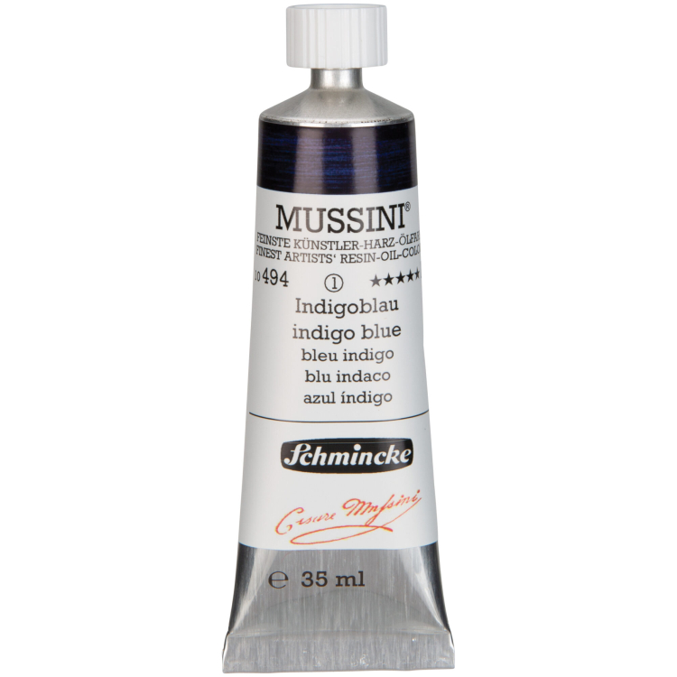 4012380059802 SCHMINCKE ΛΑΔΟΜΠΟΓΙΆ 35 ML MUSSINI INDIGO ΜΠΛΕ - Εικόνα 1